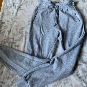 Grey joggers
